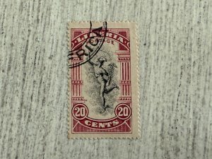 Liberia #168 Used, 20c, Mercury, 2024 SCV.$0.25