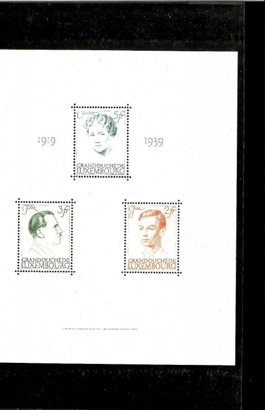 Luxembourg Mint & Used on a Vario 2-sided Page