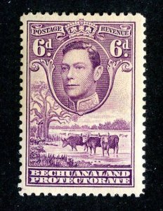 1938 Bechuanaland Sc.# 130 mlh* cv $3.25 ( 616 BCXX )