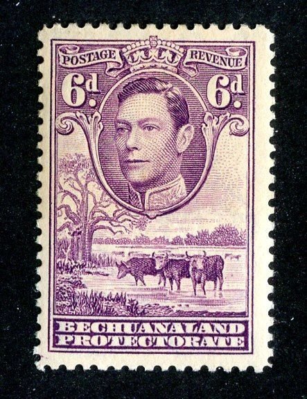 1938 Bechuanaland Sc.# 130 mlh* cv $3.25 ( 616 BCXX )