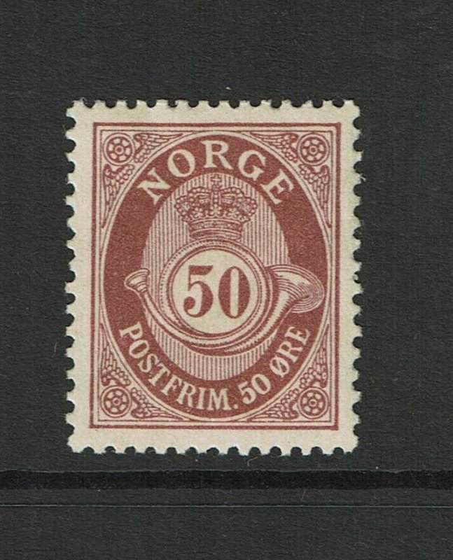 Norway SC# 94, Mint Hinged, Hinge/Page Remnant, minor creasing - S9390