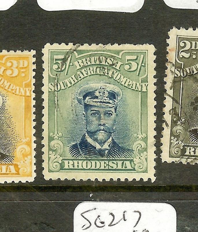 RHODESIA (P2112BB) ADMIRAL  5/-  SG275   VFU