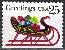 #2429, Bklt Single. \Sleigh\, MNH.  25 cent (E/B)