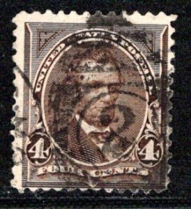 United States Scott # 254, used