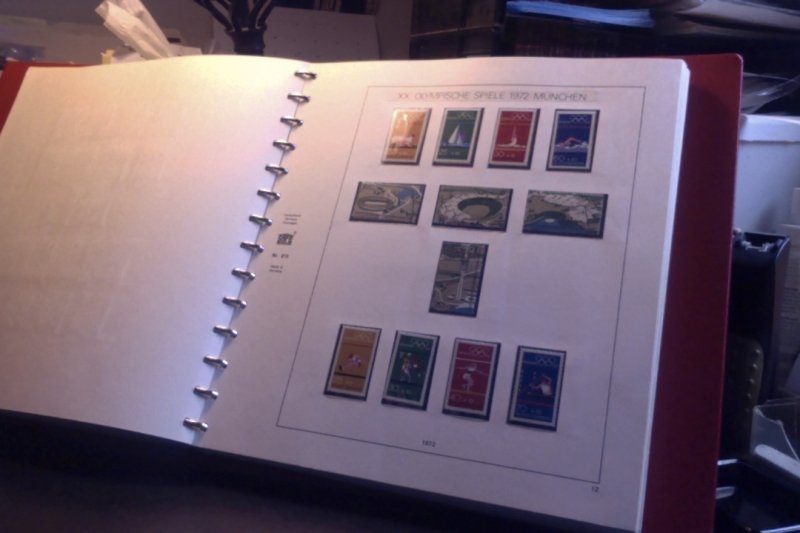 1960-79 Germany MNH in SAFE Album General Issue and Semi-Postal - Virtually Comp