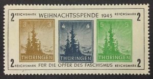 MOMEN: GERMANY THURINGIA SC #16N3a 1945 MINT OG NH LOT #63521