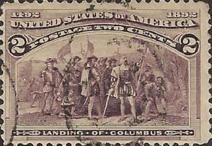 # 231 BROWN VIOLET USED LANDING OF COLUMBUS SCV-0.30