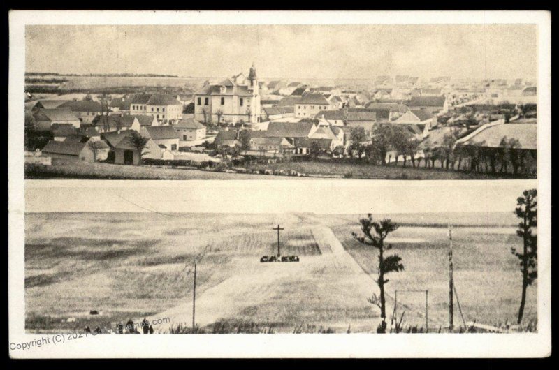 Czech Germany Destroyed Lidice Heydrich Reprisal Town View Bustehrad G90214