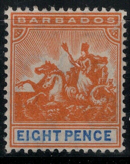 Barbados 1904 SC 99 Mint SCV $70.00