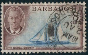 Barbados  #221  Used CV $4.00