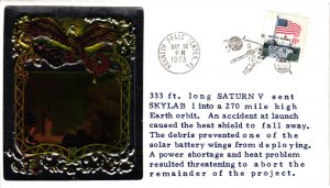 1973 Skylab Space Event Cover – Ross Foil Cachets