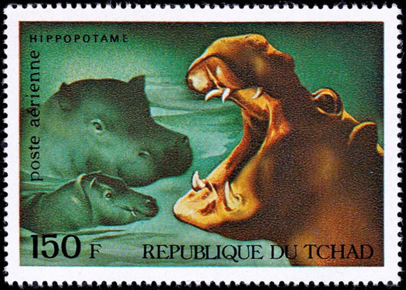 Chad 1972 Imperf. Mammals 1972 Complete No. 522-527 Bl A37-E37 / 38-