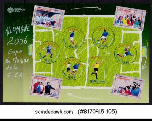 FRANCE - 2006 FIFA WORLD CUP GERMANY 2006 / FOOTBALL / SOCCER - MIN. SHEET MNH