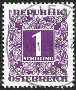 Austria Postage Due Scott # J247 Used. All Additional Items Ship Free.