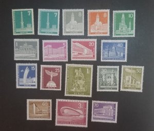 Germany Berlin #9N122-136 MINT Stamp Set MH OG Unused T172