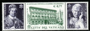 VATICAN CITY SG1336/8 2002 PONTIFICAL ECCLESIASTICAL ACADEMY MNH