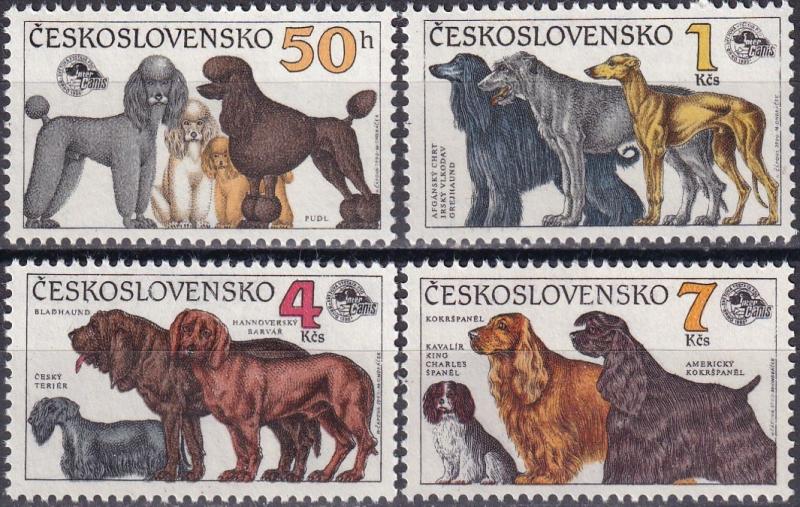 Czechoslovakia #2796-99  MNH CV $5.50 (A19033)