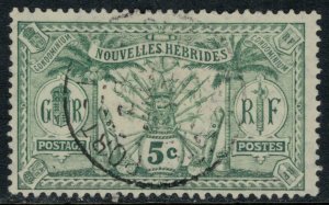 New Hebrides, Fr. #11  CV $3.00