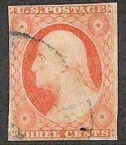 United States -#11 Very light Cancel - Quality Stamp