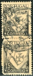 PORTUGAL #501, USED PAIR - 1931 - PORT061NS11