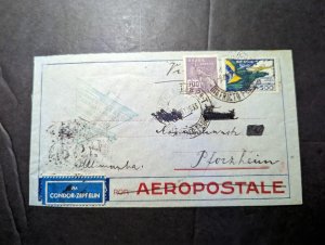 1933 Brazil LZ 127 Graf Zeppelin Cover Rio De Janeiro to Pforzheim Germany