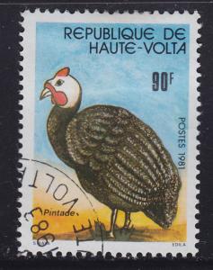 Burkina Faso 590 Guinea Hen 1981