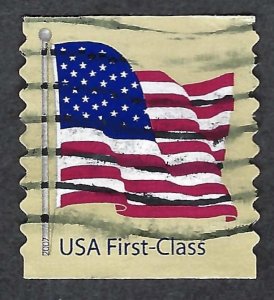 United States #4132 First Class (41¢) American Flag. Coil. Perf 9 1/2. Used