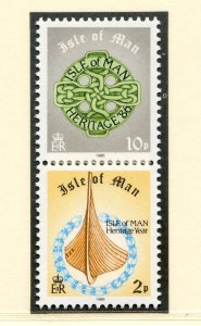 1986 Isle of Man SG315/SG316 Heritage Year Booklet Stamps Set Unmounted Mint