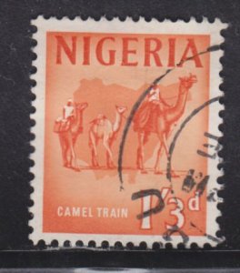 Nigeria 109 Camel Train and Map 1961