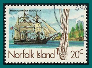 Norfolk Island 1985 Ships 2, 20c used #358,SG361