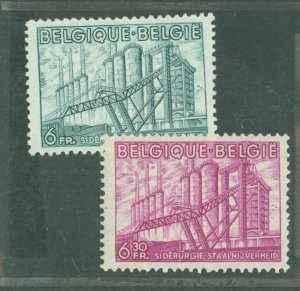 Belgium #384-385 Unused Single