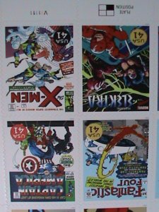 ​UNITED STATES-2007 SC#4159-MARVEL COMICS-SUPER HEROES MNH SHEET VERY FINE