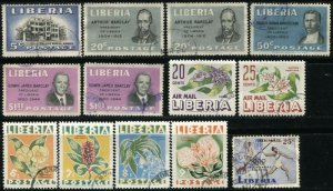 LIBERIA Postage Stamp Collection Africa Used