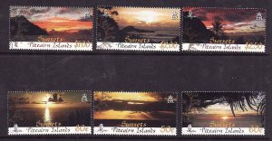 Pitcairn Is.-Sc#674-9- id12-unused NH set-Sunsets-2008-