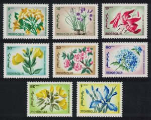 Mongolia Flowers 8v 1966 MNH SG#413-420 MI#435-442