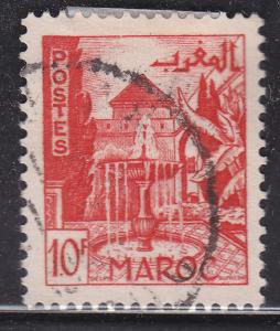 French Morocco 255 Meknes Garden 1949