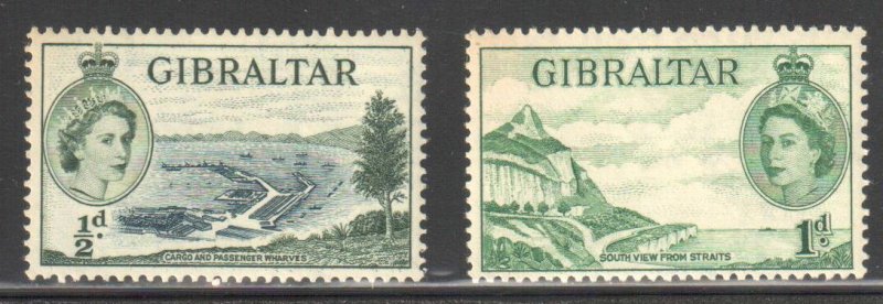 GIBRALTAR #132 to 145 VF Mint NH - RARE Set C$190.55