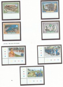 St. Lucia #1121-1127 Mint (NH) Single (Complete Set)