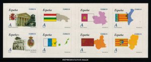 Spain Scott 3682a-3682h Mint never hinged.