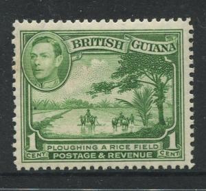 British Guiana - Scott 230 - KGVI- Definitive -1938 - MVLH - Single 1c Stamp