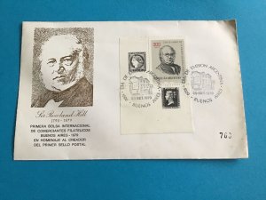 Argentina 1979 Sir Rowland Hill Stamp Cover R45810