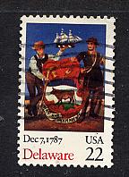 SCOTT #  2336   used    single   Delaware