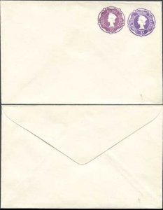 ESCP898 3d Violet and 6d purple Stamped to Order Envelope Mint