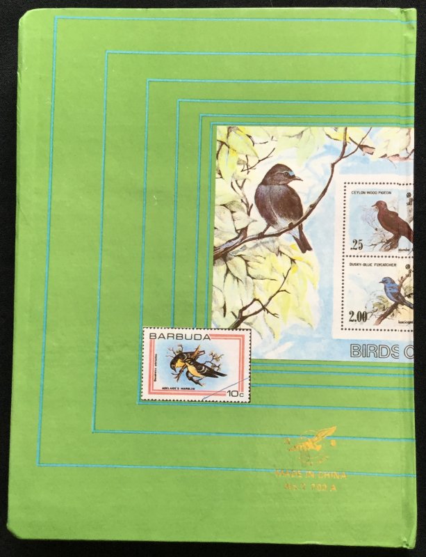 Barbuda 8 page Stock Book/Stamp Album