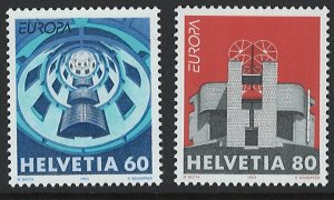 Switzerland Scott 932-933! Europa! MNH!