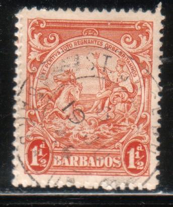 Barbados  #195 (U)  CV $0.65