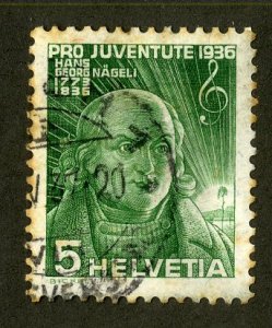 SWITZERLAND B81 USED SCV $1.15 BIN $.50 NAGELI