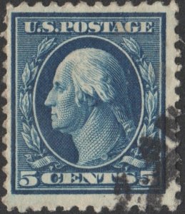 SC#504 5¢ Washington Single (1917) Used