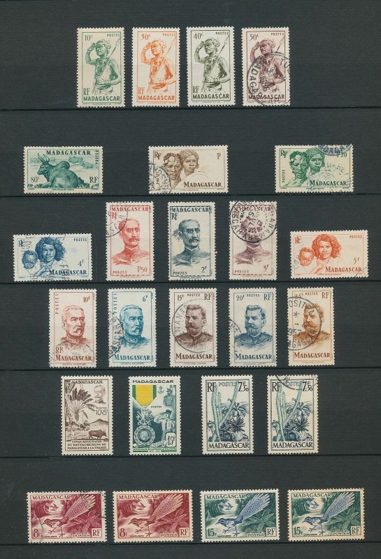 French Madagascar Early/Mid M&U Collection (Appx 230+Items)W 1365