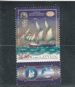 Latvia  Mi# LV1241  Used  (2025 2 Masted Schooner, Director)